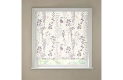 Meadow Blackout Roller Blind - 5ft - Heather.